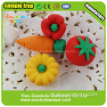 3D Strawberry Cup Cake Shaped Eraser